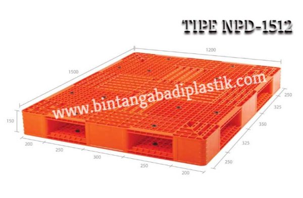 Pallet Plastik NPD-1512