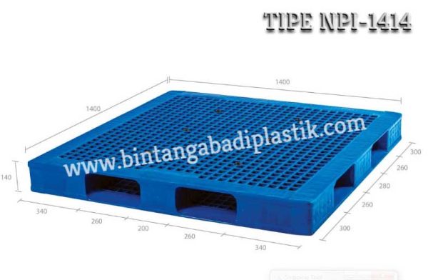 Pallet Plastik NPI-1414