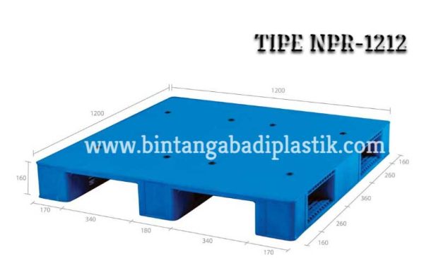 Pallet Plastik NPR-1212