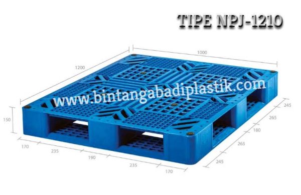 Pallet Plastik NPJ-1210