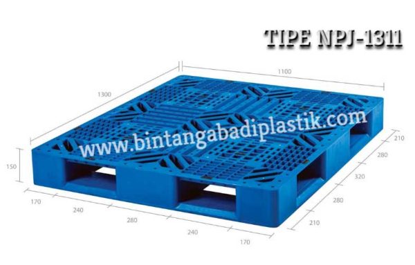 Pallet Plastik NPJ-1311