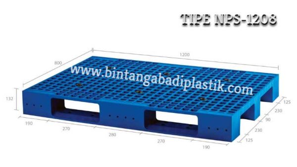 Pallet Plastik NPS-1208
