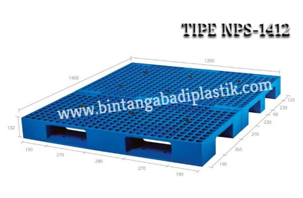 Pallet Plastik NPS-1412