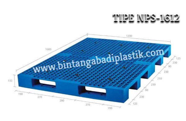Pallet Plastik NPS-1612