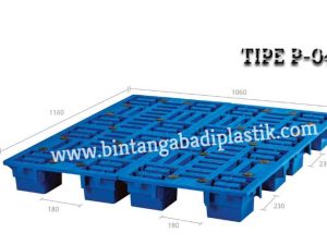 Pallet Plastik P-04