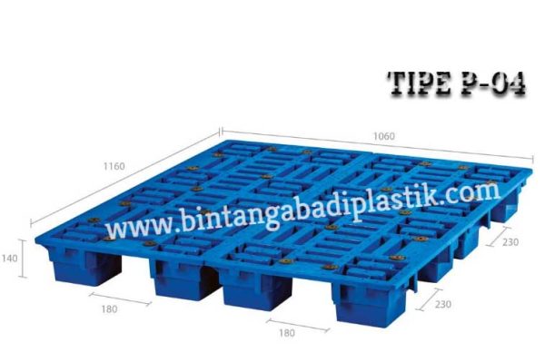 Pallet Plastik P-04