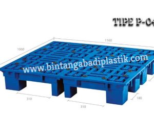 Pallet Plastik P-044