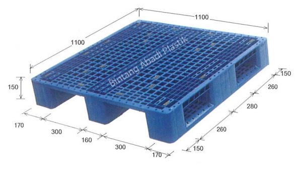 Plastik Pallet NPA-1111 - Image 2