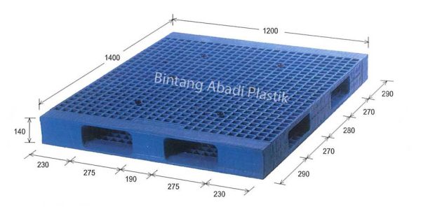 Pallet Plastik NPI-1412
