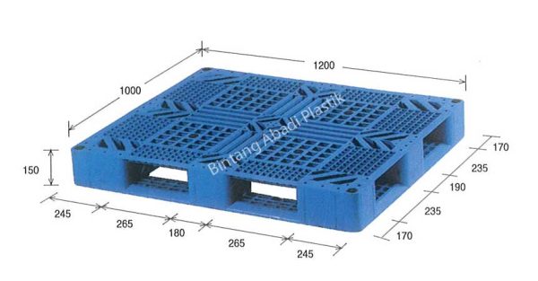 Pallet Plastik NPJ-1210 - Image 2