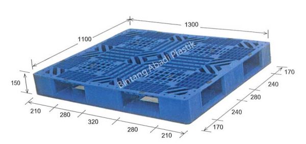 Pallet Plastik NPJ-1311 - Image 2