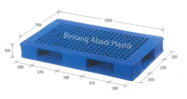 Pallet Plastik NPK-1207