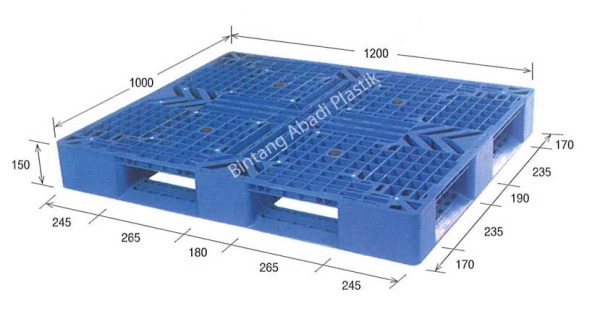 Pallet Plastik NPL-1210 - Image 2