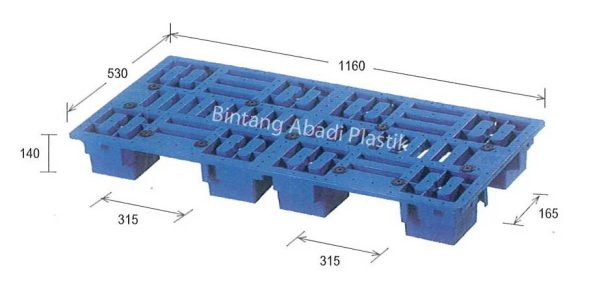 Pallet Plastik P-011