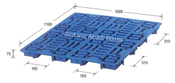Pallet Plastik P-033