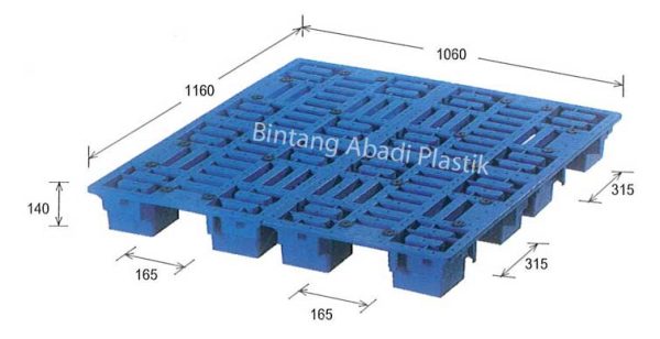 Pallet Plastik P-04