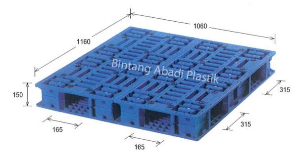 Pallet Plastik P-08